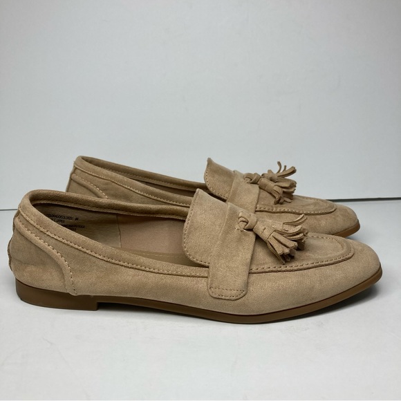Steve Madden Colorado Tan Tassel Loafer Slip On Shoe 9 M - Picture 5 of 14